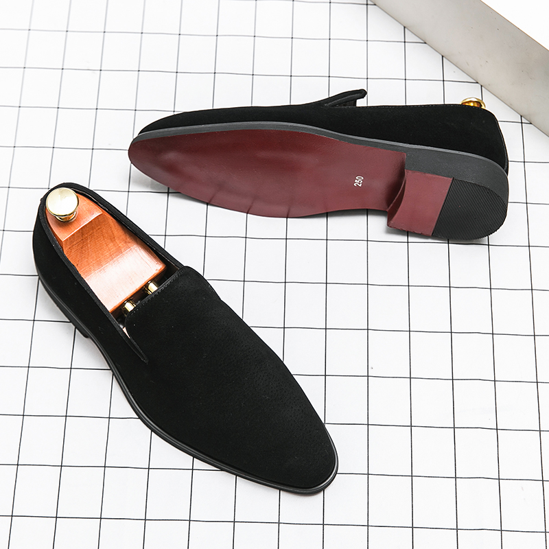 Men'S Shoes Yellow And Black - 38-46 Chaussures habillées d'affaires pour hommes