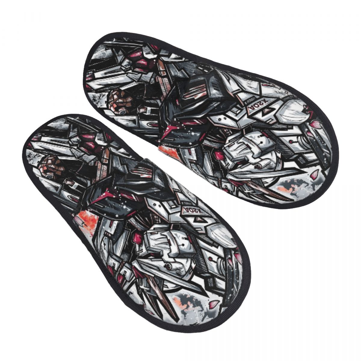 Men'S Shoes With Memory Foam - Pantoufles de chambre Mobile Suit Gundams