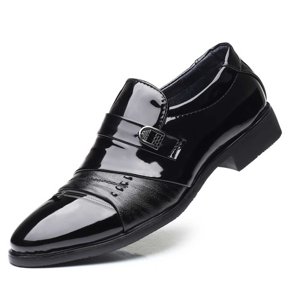 Men'S Shoes Yellow And Black - Chaussures pour homme à talons bas