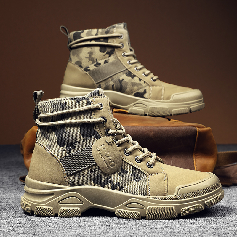 Men'S Shoes Popular - Bottes hautes pour hommes, chaussures de
