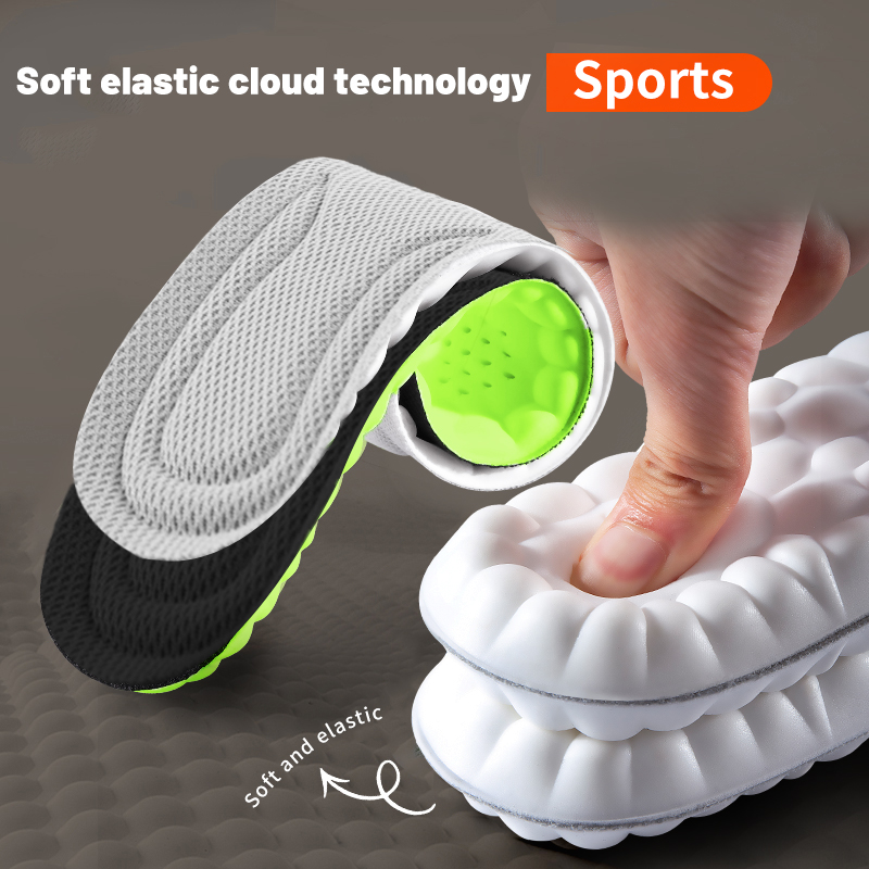 Men'S Shoes With Memory Foam - 1 paire de semelles intérieures en