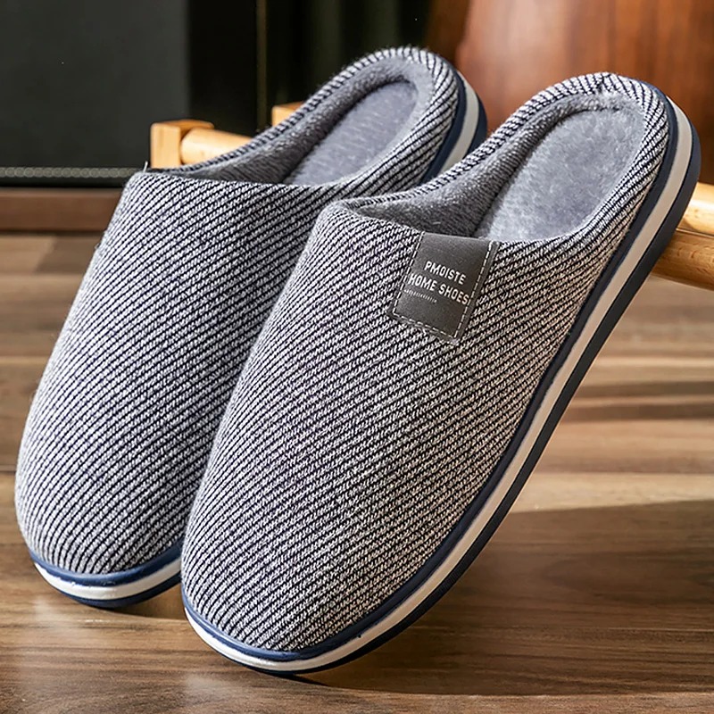 Men'S Shoes With Memory Foam - Pantoufles de chambre à coucher pour
