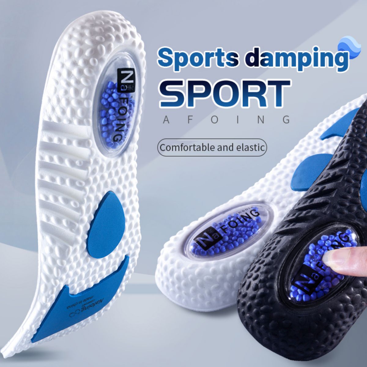 Men'S Shoes With Memory Foam - Semelle intérieure en mousse à mémoire