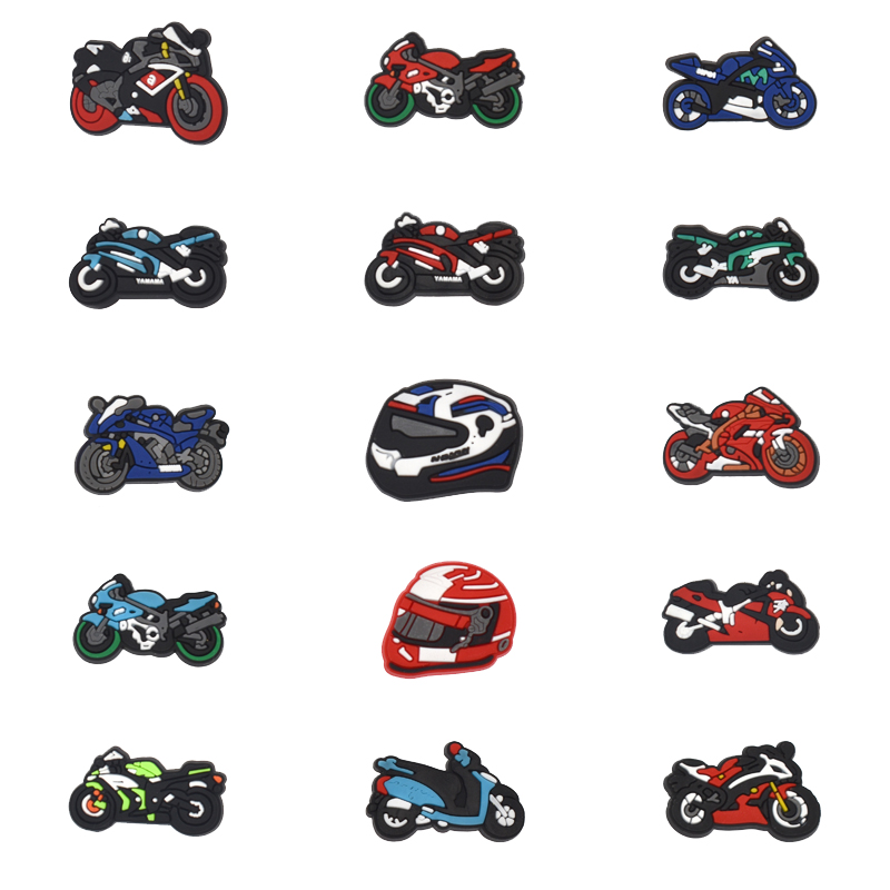 Men'S Shoes With Velcro - Breloques de chaussures de moto pour