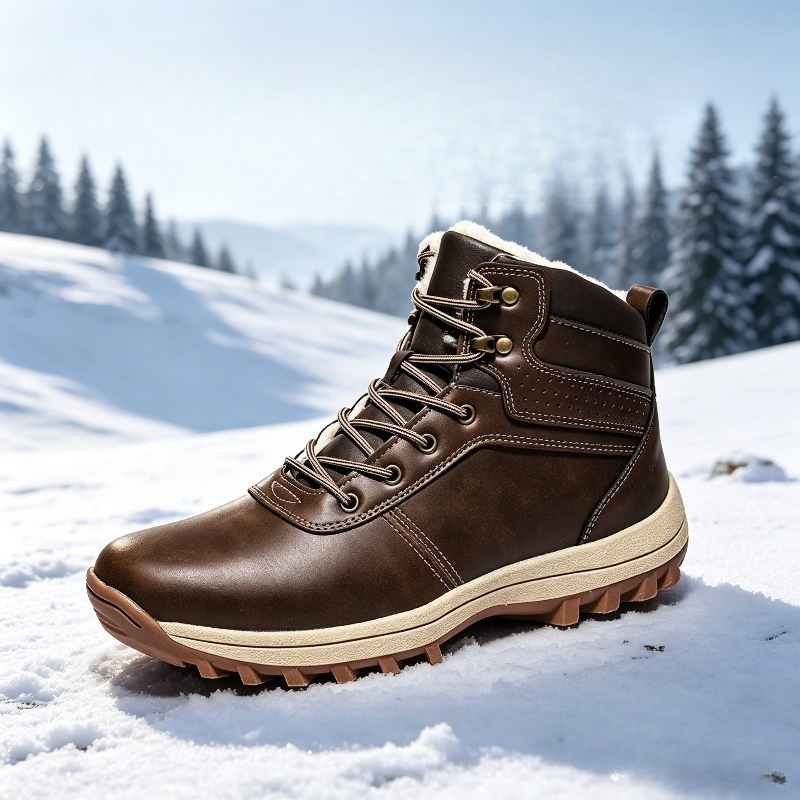 Men'S Shoes Low Top - Bottes d'hiver super chaudes pour hommes,