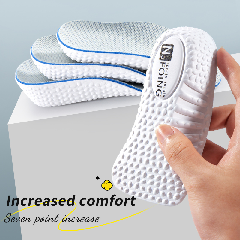 Men'S Shoes With Memory Foam - Semelles rehaussantes orthopédiques pour hommes et