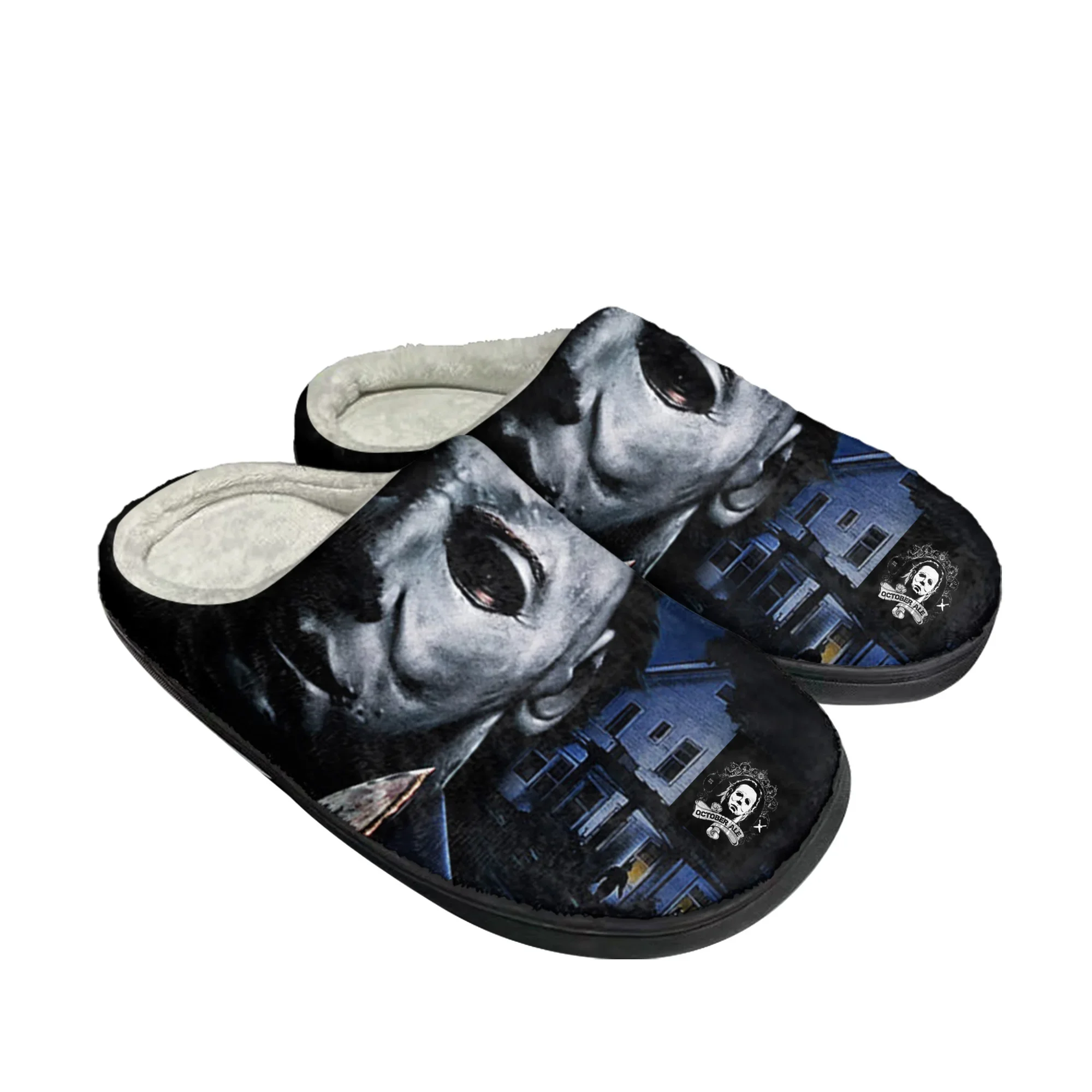 Men Shoes Myer - Horreur Halloween maison coton pantoufles personnalisées