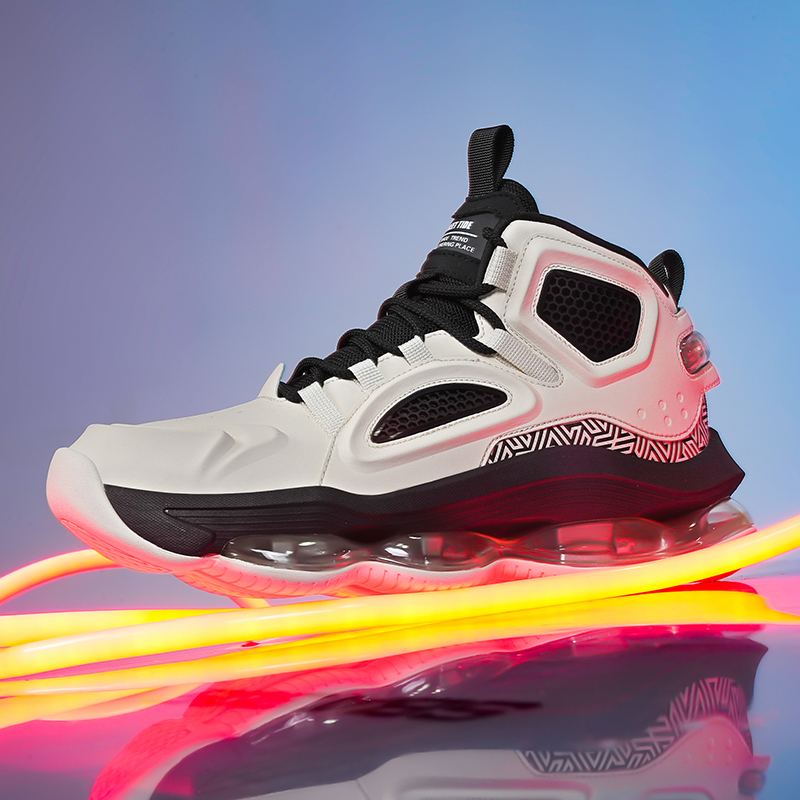Men'S Shoes For Gym - Chaussures de basket-ball pour hommes, respirantes,