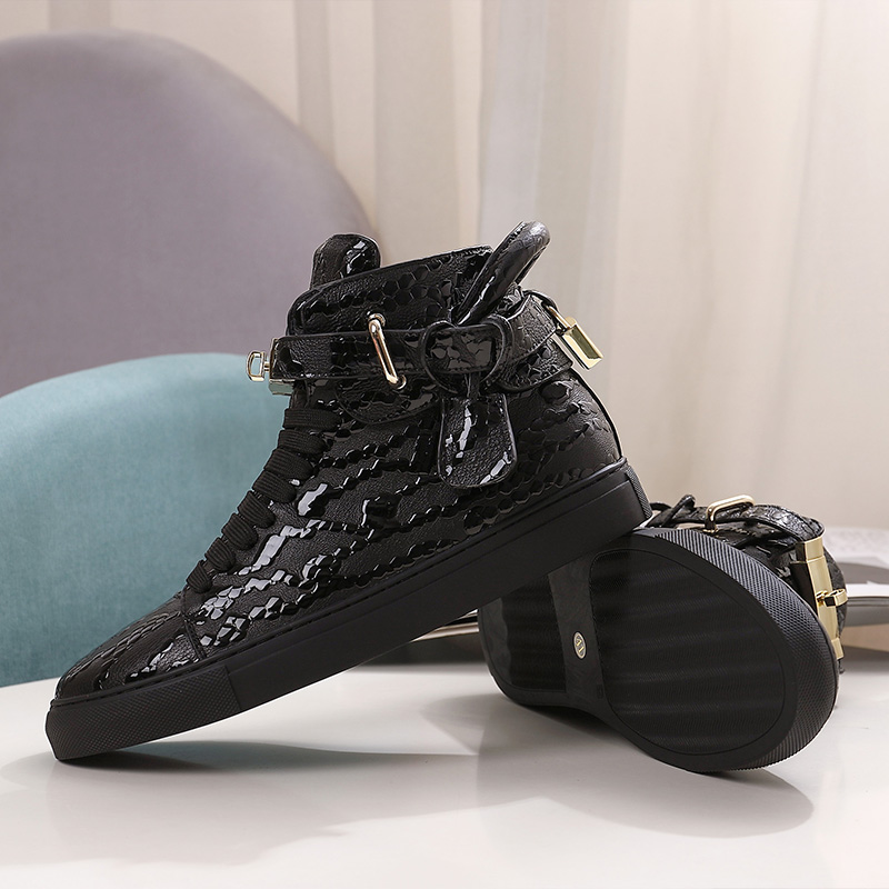 Nouveau grande taille en cuir  - Men Shoes Red avis et prix