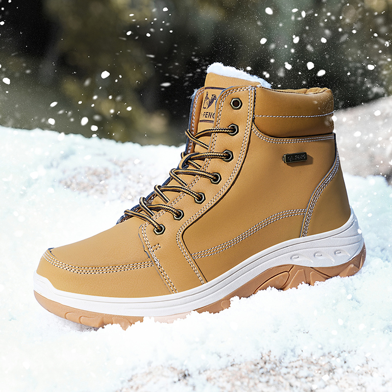 Bottes pour hommes, chaussures - Men'S Shoes Yellow And Black avis et prix