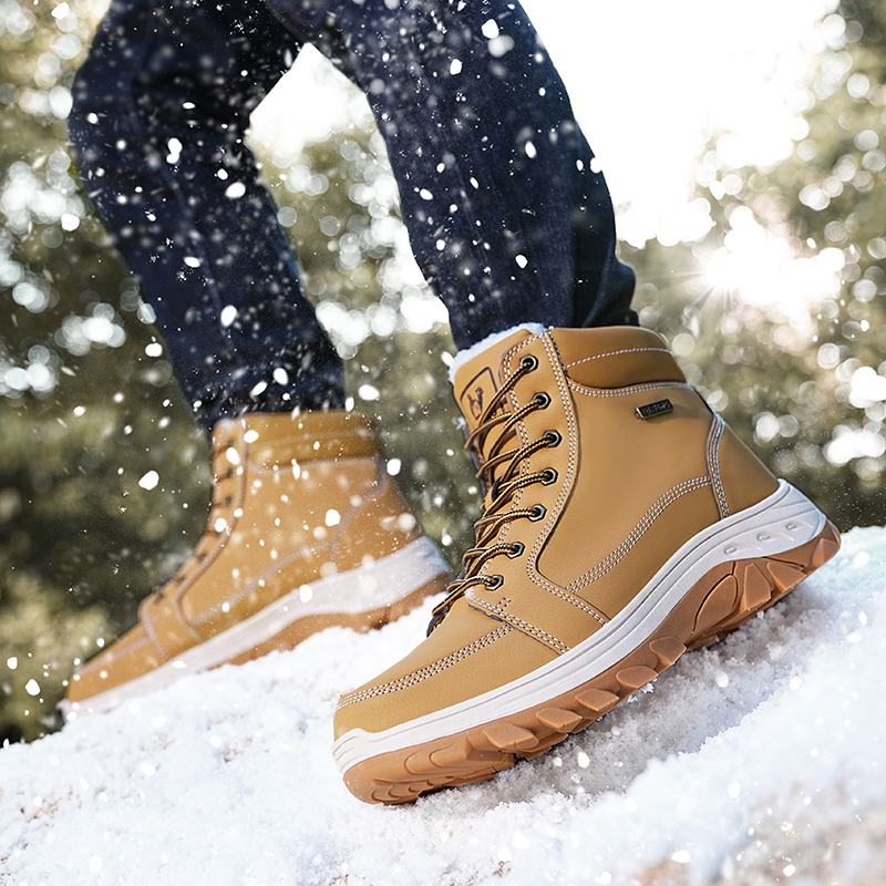 Bottes pour hommes, chaussures - Men'S Shoes Yellow And Black avis et prix