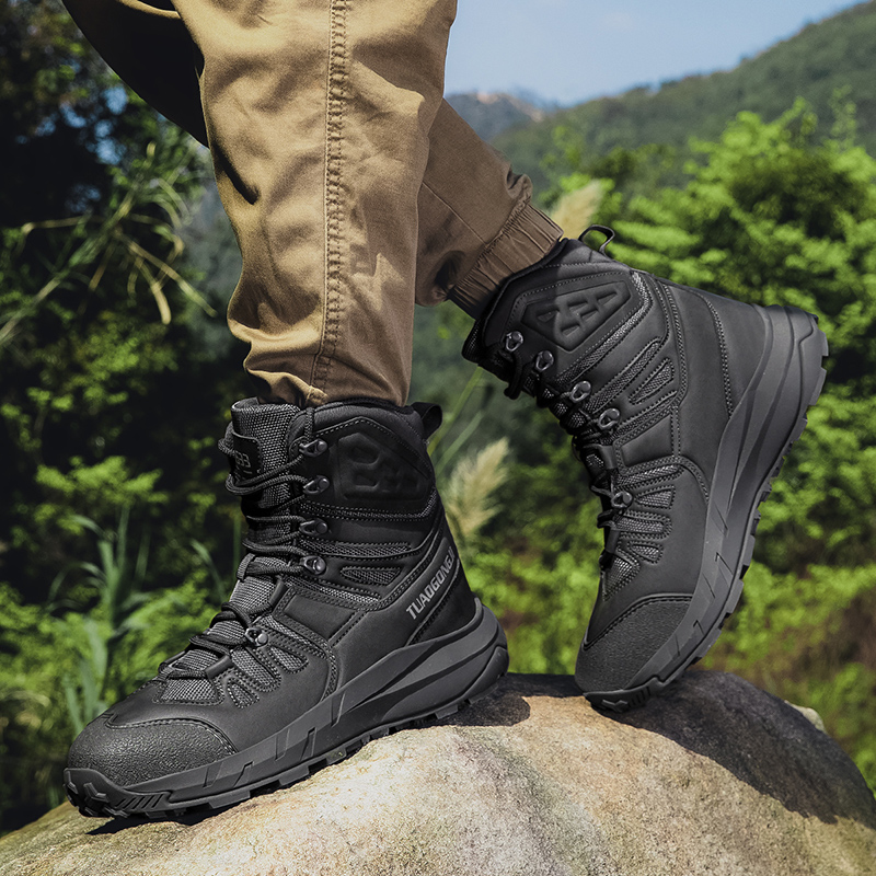 Bottes tactiques militaires po - Men'S Shoes Zipper avis et prix