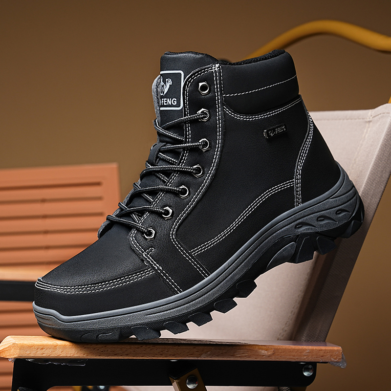 Bottes pour hommes, chaussures - Men'S Shoes Yellow And Black avis et prix