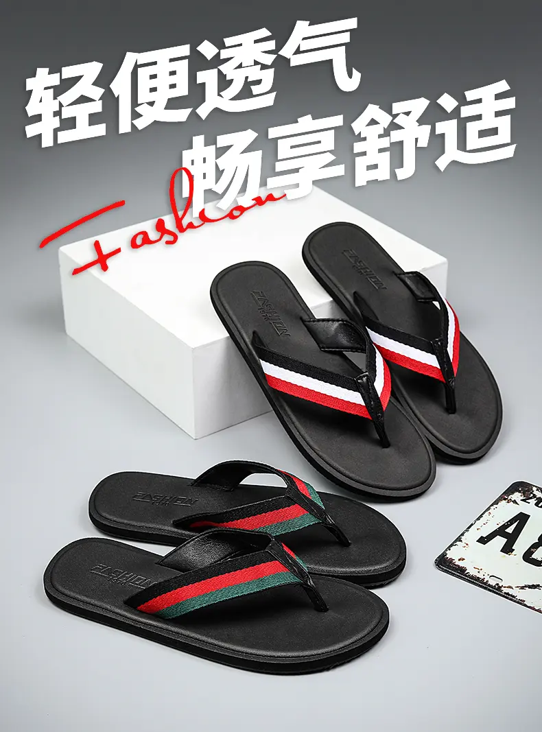 Tongs pour hommes à semelle so - Men'S Shoes Popular avis et prix