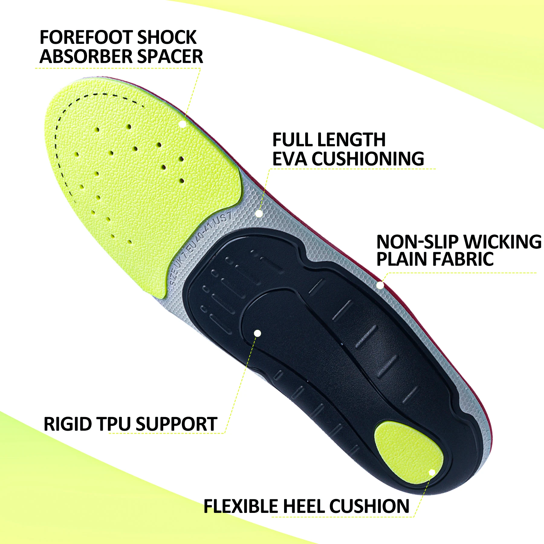Semelle intérieure orthopédiqu - Men'S Shoes For Plantar Fasciitis avis et prix