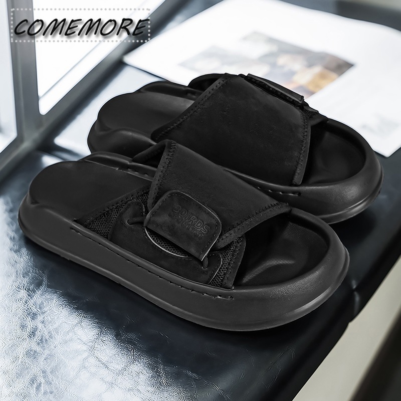 Comemore – pantoufles d'intéri - Men'S Shoes With Velcro avis et prix