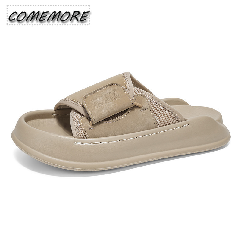 Comemore – pantoufles d'intéri - Men'S Shoes With Velcro avis et prix