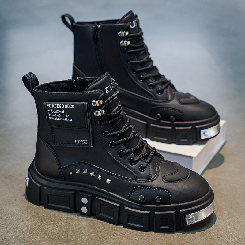 Bottes montantes confortables  - Men'S Shoes Low Top avis et prix