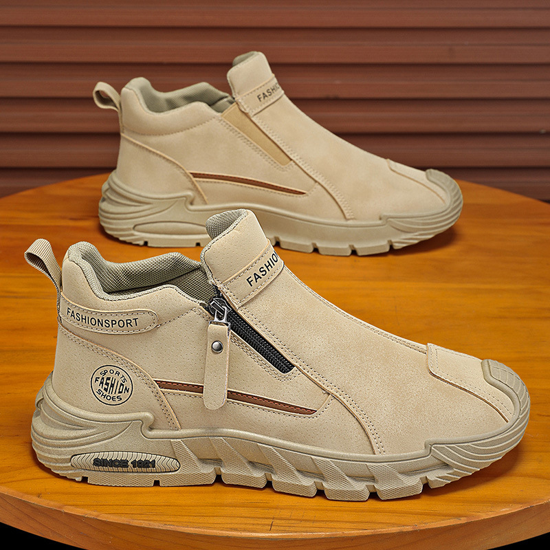 Bottes courtes décontractées p - Men'S Shoes Zipper avis et prix
