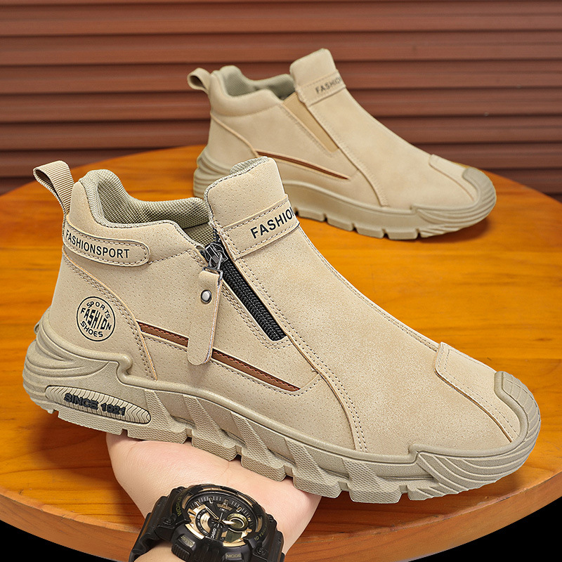 Bottes courtes décontractées p - Men'S Shoes Zipper avis et prix