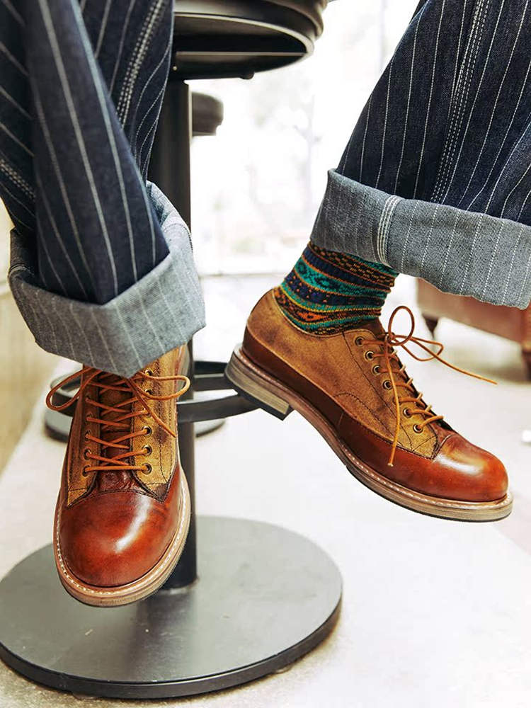 Vintage mode en cuir véritable - Men'S Shoes Low Top avis et prix