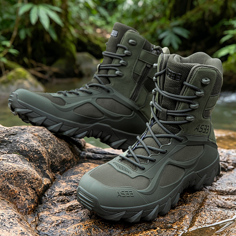 Bottes tactiques pour hommes,  - Men'S Shoes Zipper avis et prix