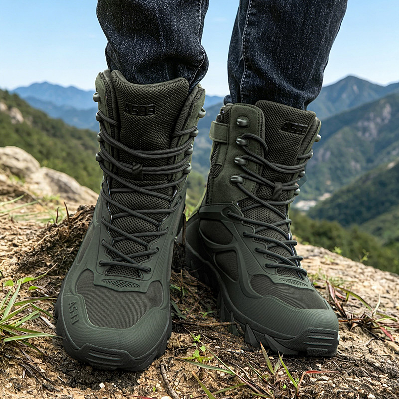 Bottes tactiques pour hommes,  - Men'S Shoes Zipper avis et prix