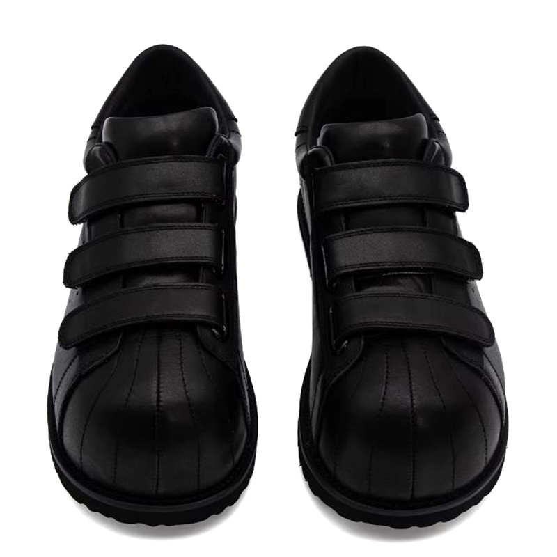 Chaussures de skate en cuir pl - Men'S Shoes With Velcro avis et prix