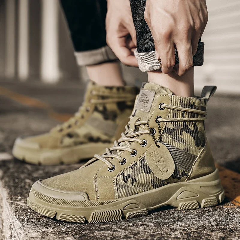 Bottes hautes pour hommes, cha - Men'S Shoes Popular avis et prix