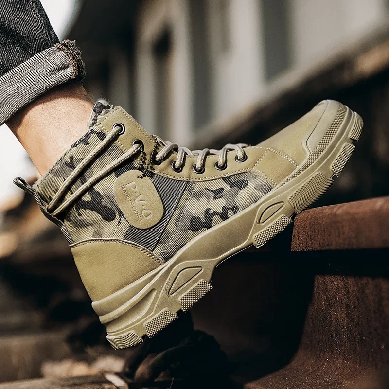 Bottes hautes pour hommes, cha - Men'S Shoes Popular avis et prix