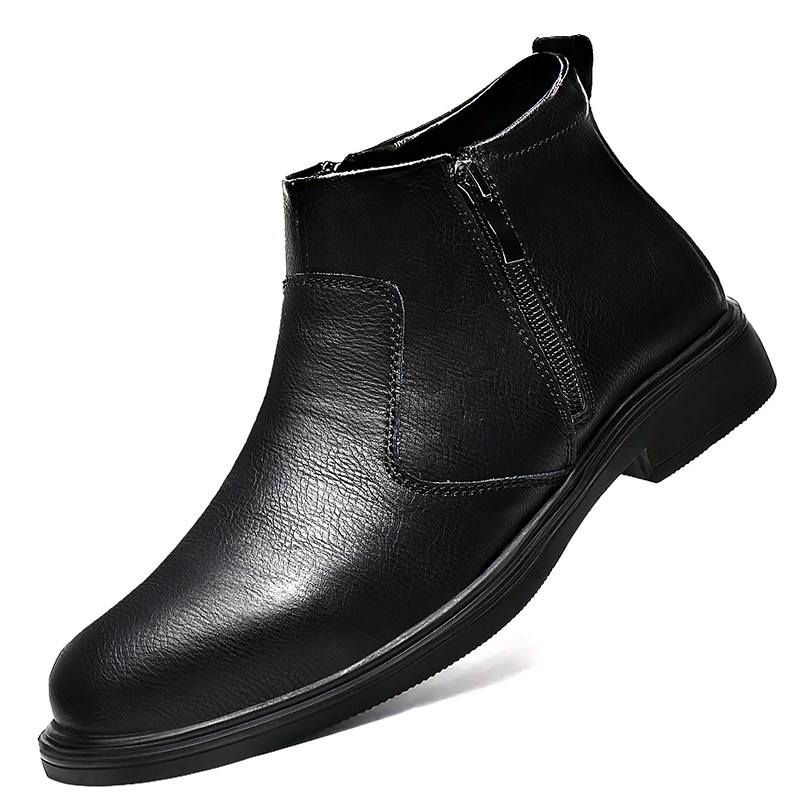 Nouvelles chaussures en cuir à - Men'S Shoes Zipper avis et prix