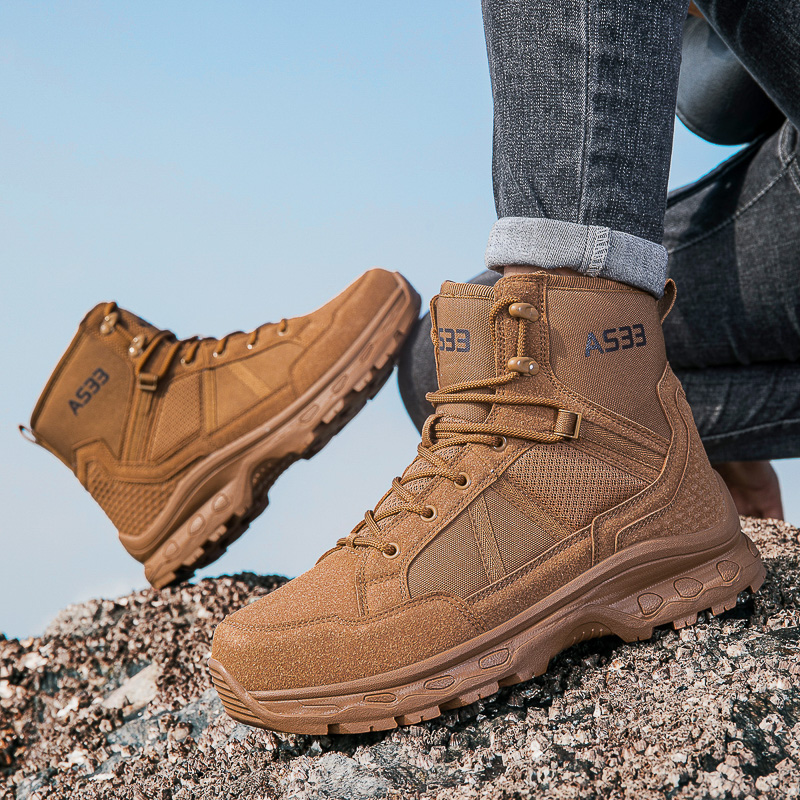 Bottes tactiques militaires po - Men'S Shoes Zipper avis et prix