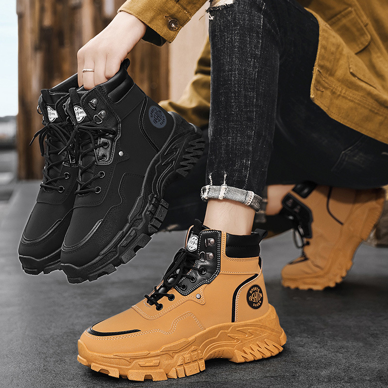 2025 nouveaux hommes jaune noi - Men'S Shoes Yellow And Black avis et prix