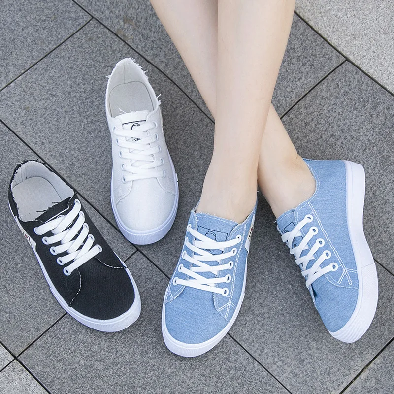 Baskets basses en toile pour f - Men'S Shoes Popular avis et prix
