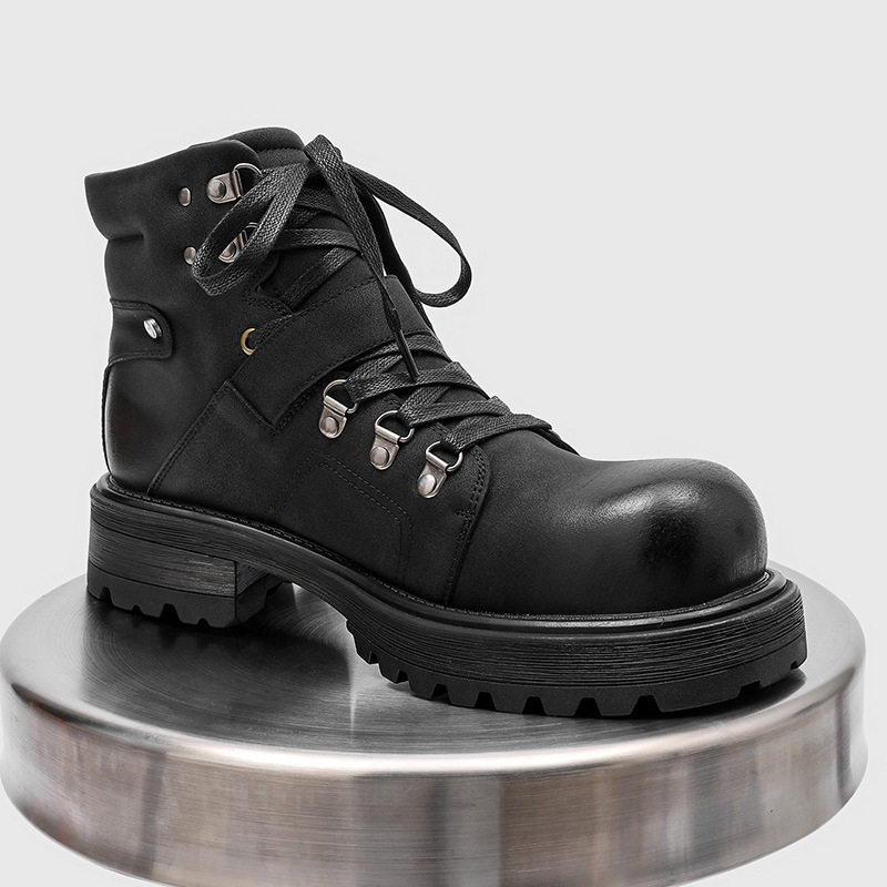 Marque hommes bottes en cuir m - Men Shoes Branded avis et prix