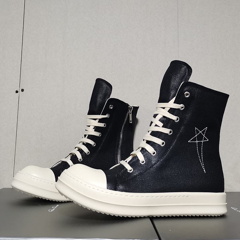 Baskets montantes de créateur  - Men'S Shoes Zipper avis et prix