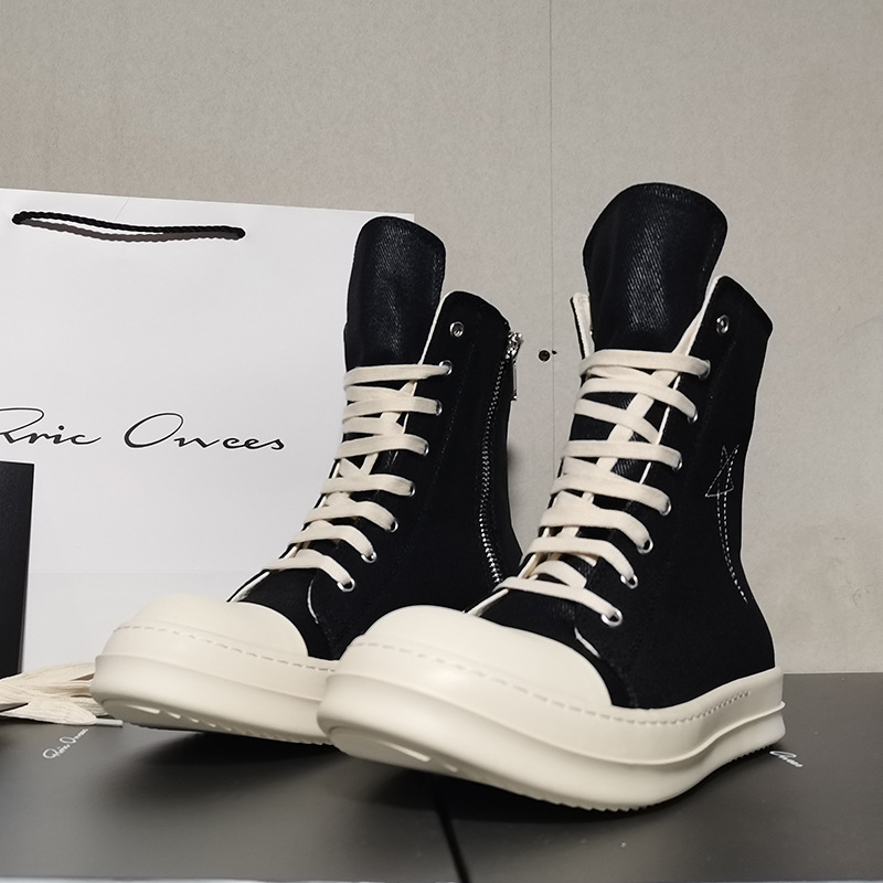 Baskets montantes de créateur  - Men'S Shoes Zipper avis et prix
