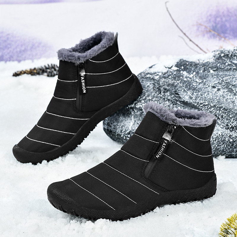 Bottes d'hiver pour l'extérieu - Men'S Shoes Zipper avis et prix