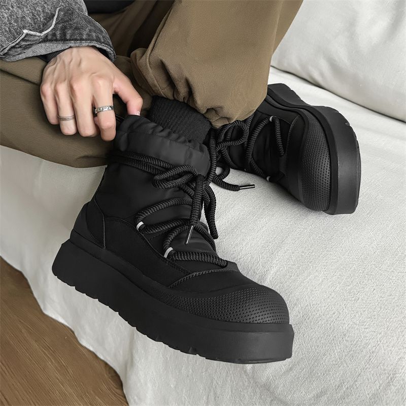 Bottines de neige montantes po - Men'S Shoes Popular avis et prix