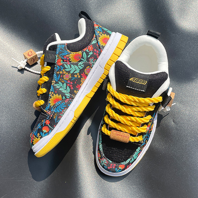 Nouveaux mocassins imprimés no - Men'S Shoes Yellow And Black avis et prix