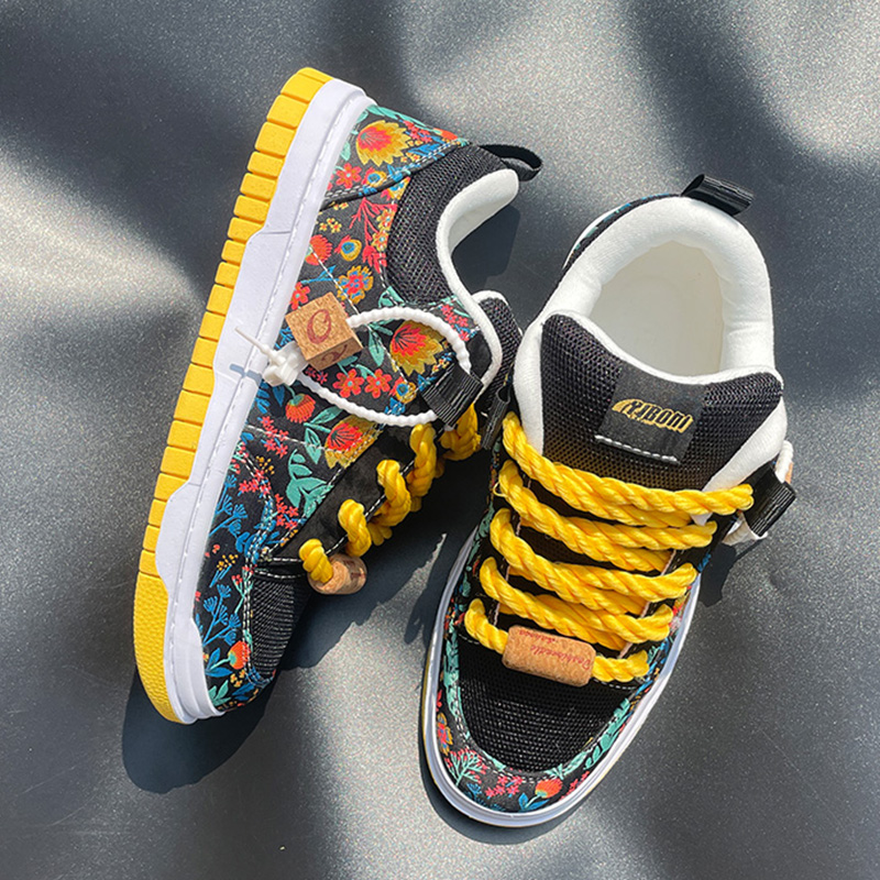 Nouveaux mocassins imprimés no - Men'S Shoes Yellow And Black avis et prix