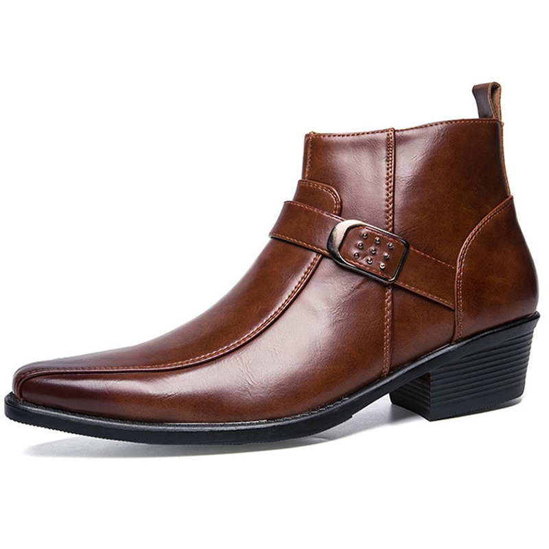 Bottines de Cowboy rétro en cu - Men Shoes Branded avis et prix