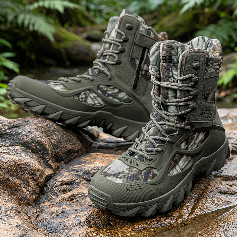 Bottes tactiques pour hommes,  - Men'S Shoes Zipper avis et prix
