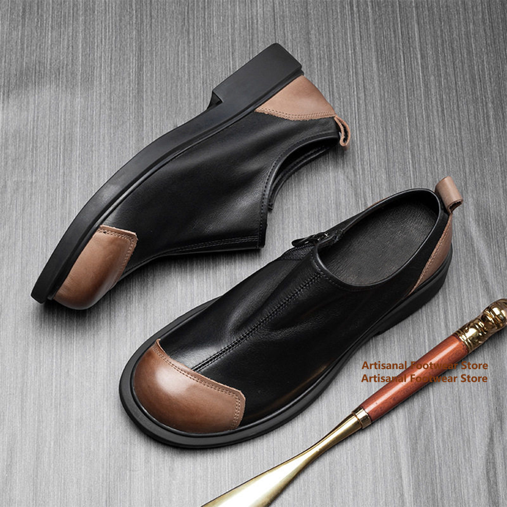 Chaussures décontractées pour  - Men'S Shoes Zipper avis et prix