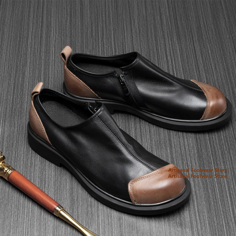 Chaussures décontractées pour  - Men'S Shoes Zipper avis et prix