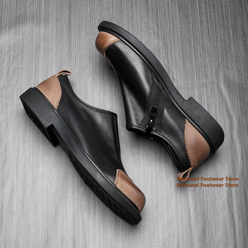 Chaussures décontractées pour  - Men'S Shoes Zipper avis et prix