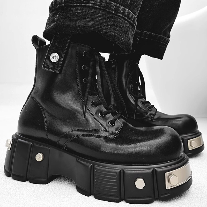 Bottes à plateforme haute de m - Men Shoes Branded avis et prix