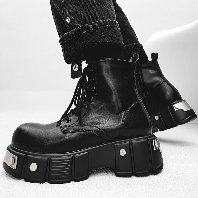 Bottes à plateforme haute de m - Men Shoes Branded avis et prix