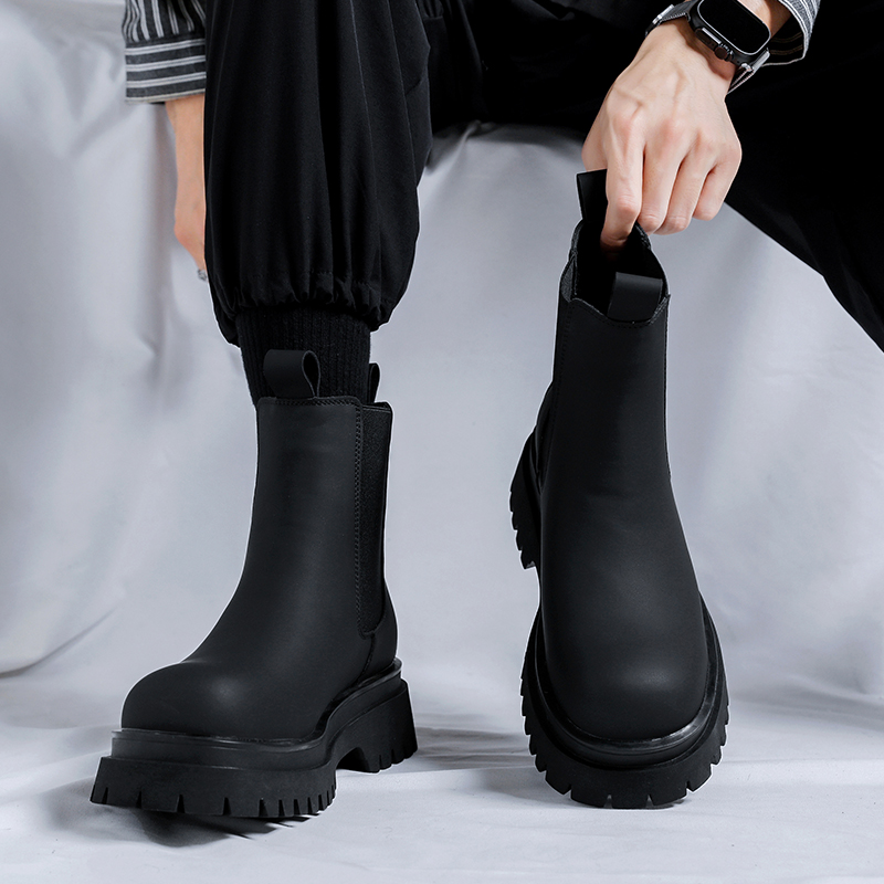 Bottes Chelsea montantes noire - Men Shoes Branded avis et prix