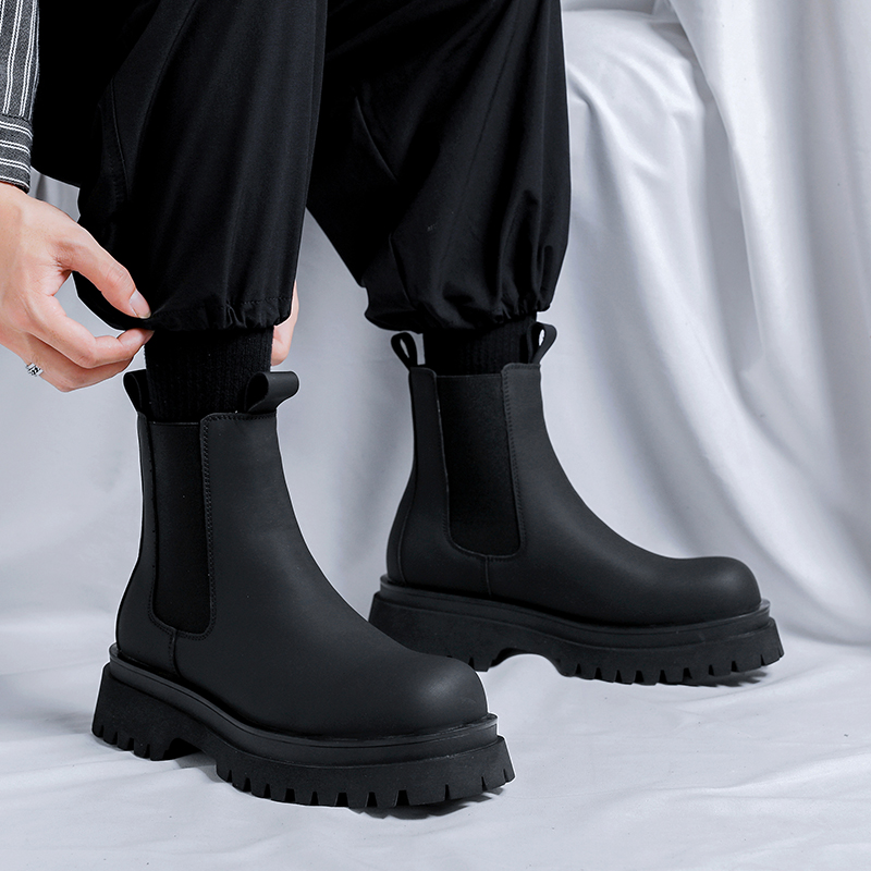 Bottes Chelsea montantes noire - Men Shoes Branded avis et prix